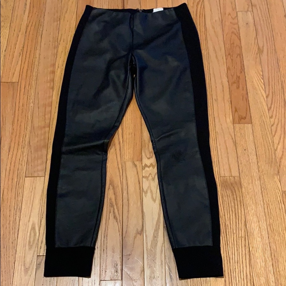 Jcrew Gigi faux leather pant size 8 EUC